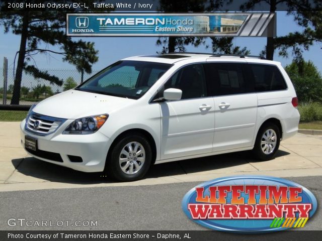 2008 Honda Odyssey EX-L in Taffeta White