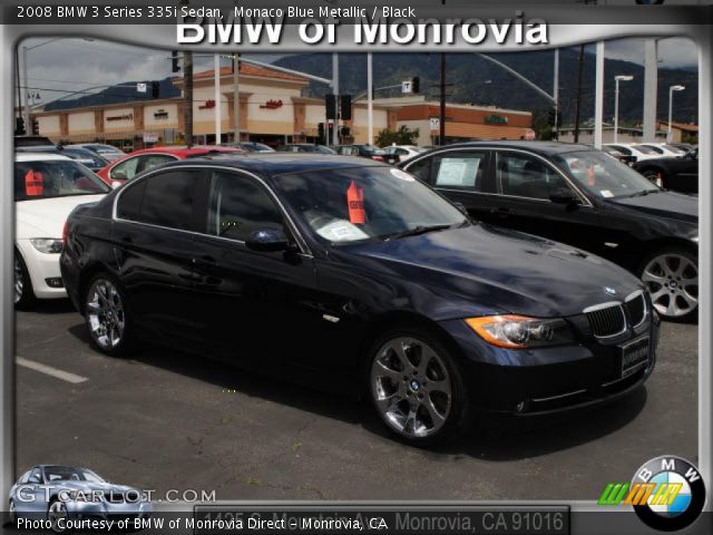 2008 BMW 3 Series 335i Sedan in Monaco Blue Metallic