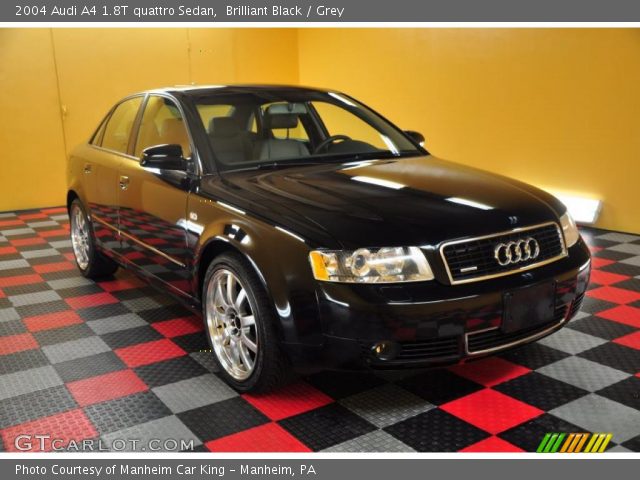 2004 Audi A4 1.8T quattro Sedan in Brilliant Black
