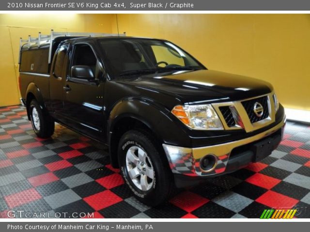 2010 Nissan Frontier SE V6 King Cab 4x4 in Super Black