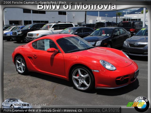 2006 Porsche Cayman S in Guards Red