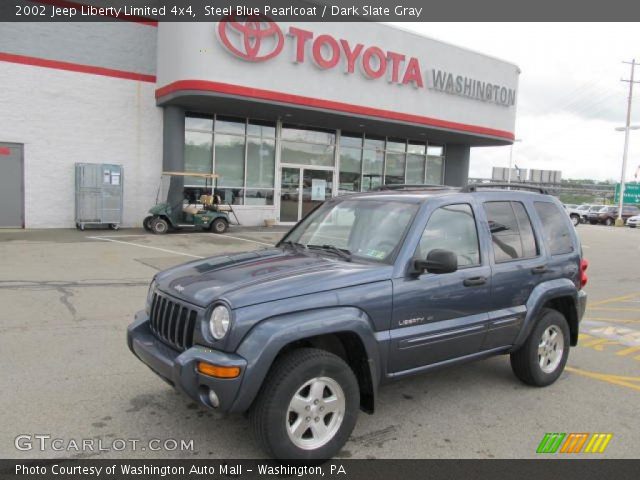 2002 Jeep Liberty Limited 4x4 in Steel Blue Pearlcoat