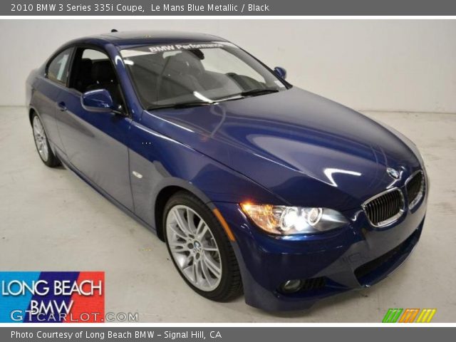 2010 BMW 3 Series 335i Coupe in Le Mans Blue Metallic