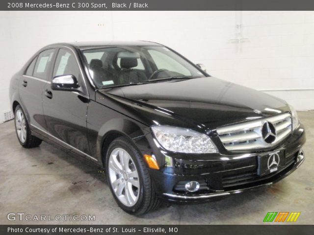 2008 Mercedes-Benz C 300 Sport in Black
