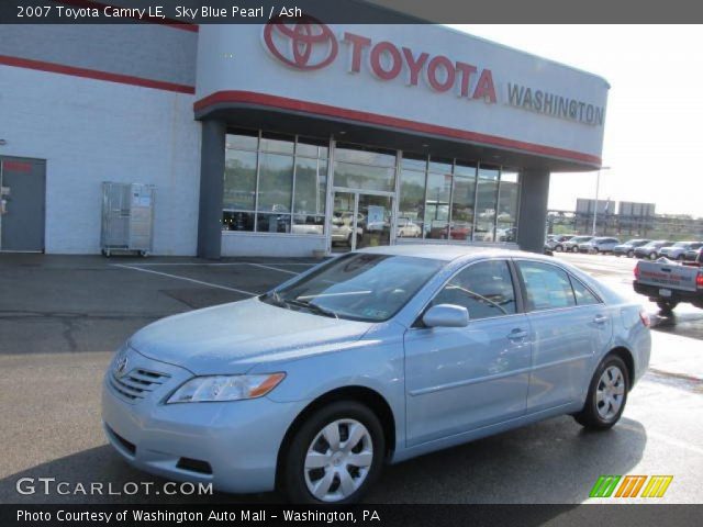 2007 Toyota Camry LE in Sky Blue Pearl