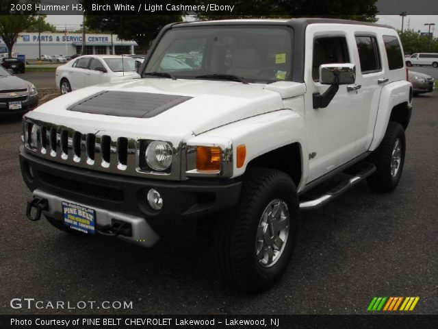 2008 Hummer H3  in Birch White