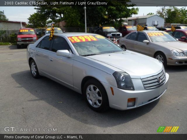 2003 Cadillac CTS Sedan in Light Platinum