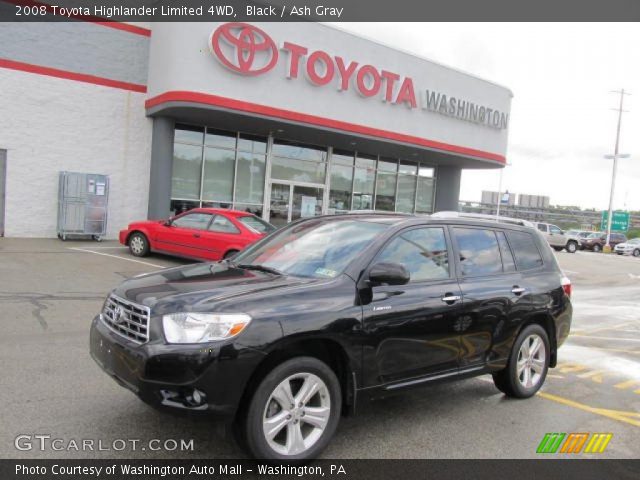 2008 Toyota Highlander Limited 4WD in Black