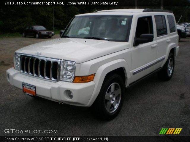 2010 Jeep Commander Sport 4x4 in Stone White