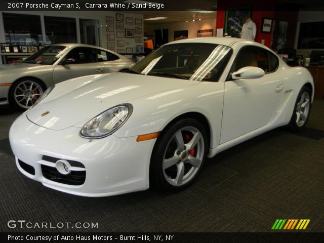 2007 Porsche Cayman S in Carrara White