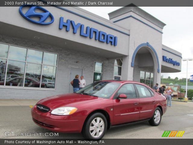 Matador Red Metallic 2003 Ford Taurus Sel Dark Charcoal
