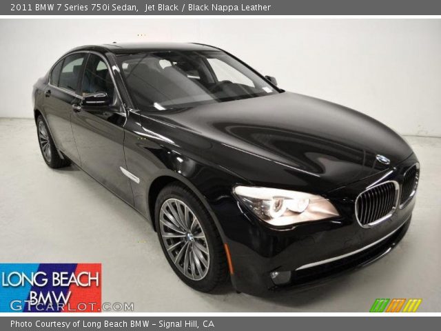 2011 BMW 7 Series 750i Sedan in Jet Black