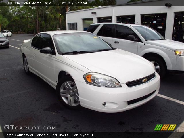 2006 Chevrolet Monte Carlo LTZ in White