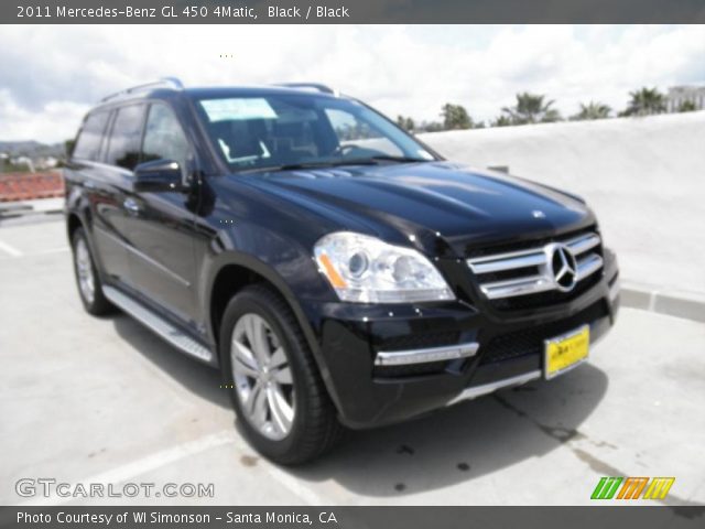 2011 Mercedes-Benz GL 450 4Matic in Black