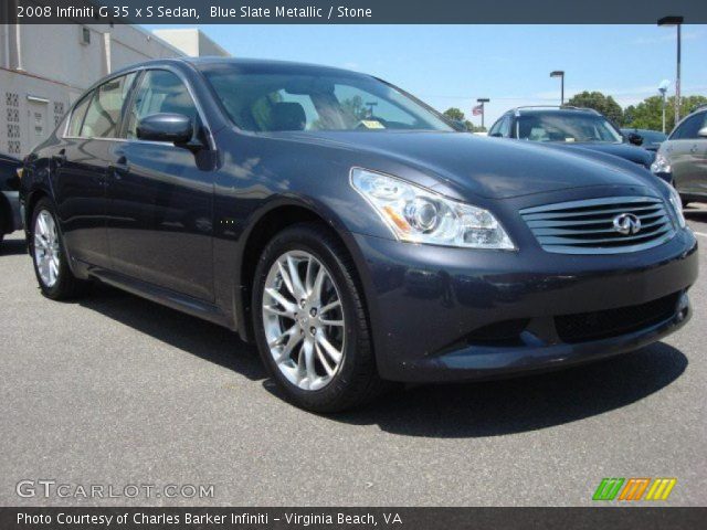 2008 Infiniti G 35 x S Sedan in Blue Slate Metallic