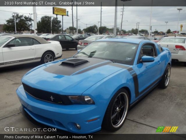 2010 Ford Mustang GT Coupe in Grabber Blue