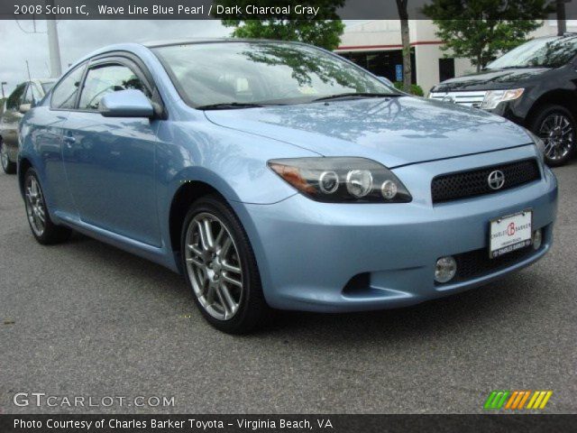 2008 Scion tC  in Wave Line Blue Pearl