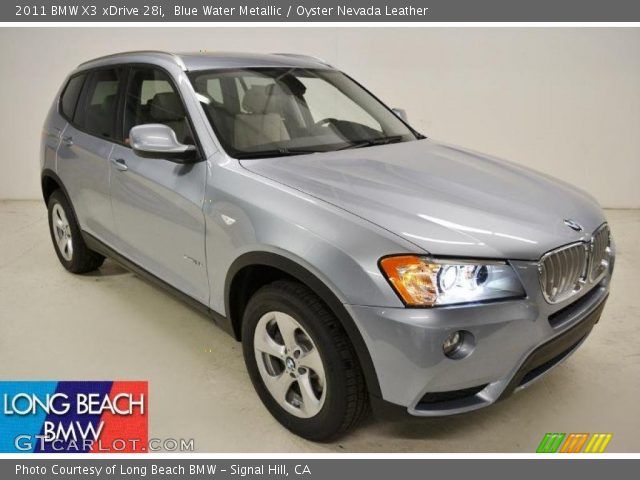 2011 BMW X3 xDrive 28i in Blue Water Metallic