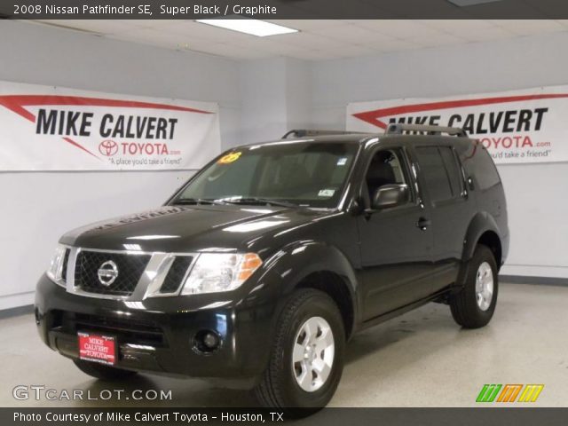 2008 Nissan Pathfinder SE in Super Black