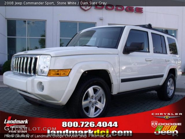 2008 Jeep Commander Sport in Stone White