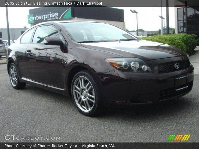 2009 Scion tC  in Sizzling Crimson Mica