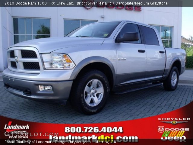 2010 Dodge Ram 1500 TRX Crew Cab in Bright Silver Metallic