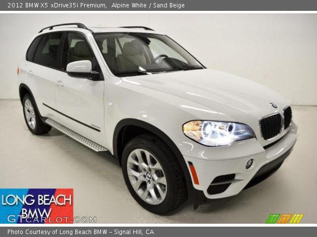 2012 BMW X5 xDrive35i Premium in Alpine White
