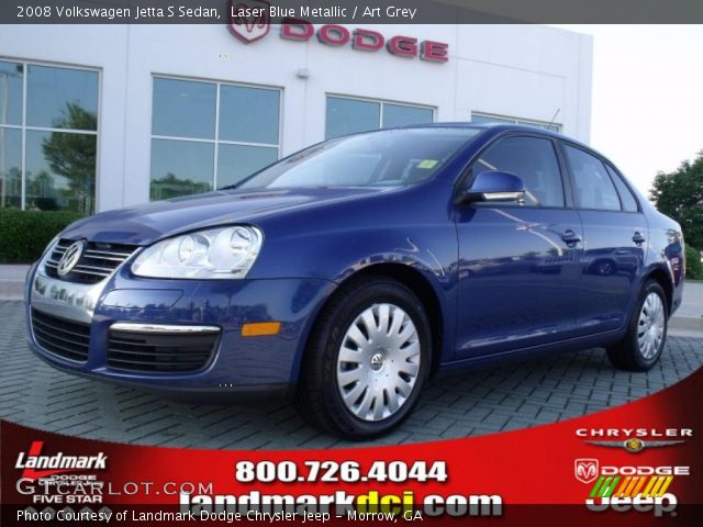 2008 Volkswagen Jetta S Sedan in Laser Blue Metallic