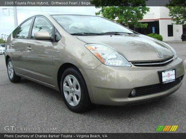 2006 Toyota Prius Hybrid in Driftwood Pearl