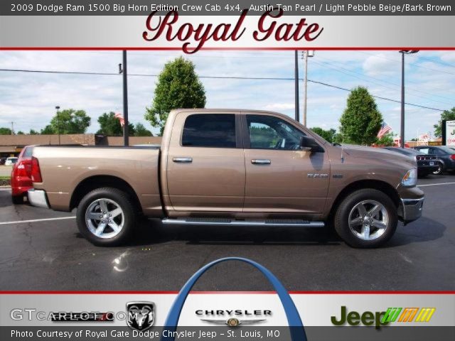 2009 Dodge Ram 1500 Big Horn Edition Crew Cab 4x4 in Austin Tan Pearl