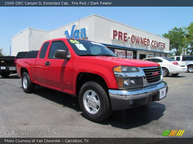 2006 GMC Canyon SL Extended Cab in Fire Red