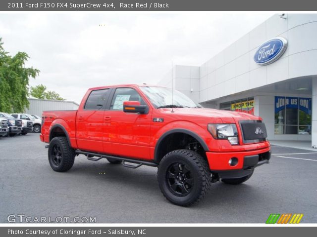 2011 Ford F150 FX4 SuperCrew 4x4 in Race Red