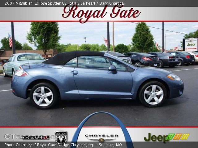 2007 Mitsubishi Eclipse Spyder GS in Still Blue Pearl