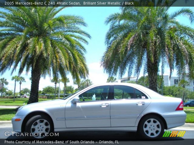 2005 Mercedes-Benz C 240 4Matic Sedan in Brilliant Silver Metallic