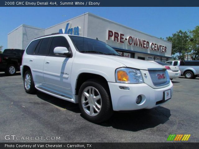 2008 GMC Envoy Denali 4x4 in Summit White