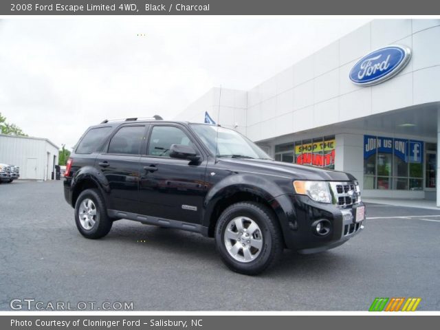 2008 Ford Escape Limited 4WD in Black