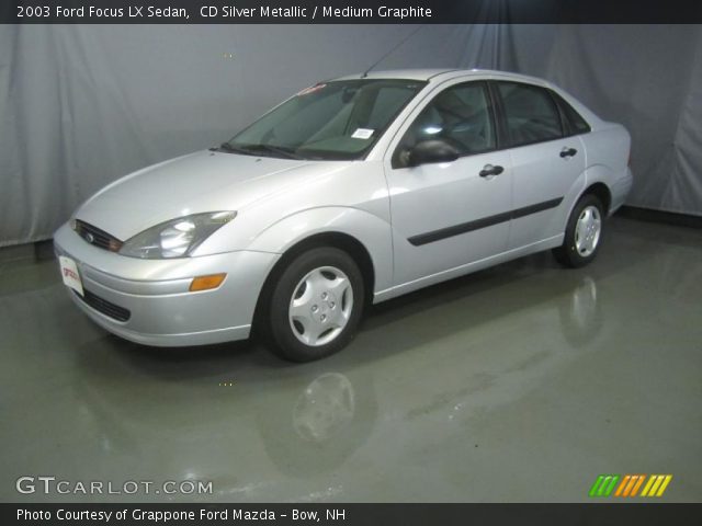 2003 Ford Focus LX Sedan in CD Silver Metallic