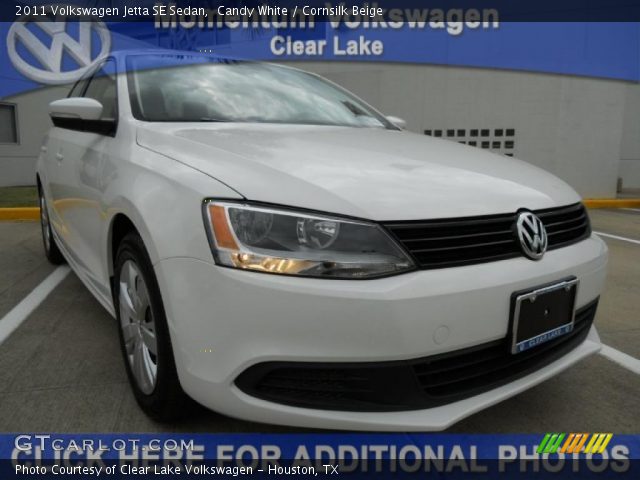 2011 Volkswagen Jetta SE Sedan in Candy White