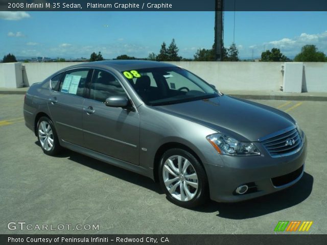 2008 Infiniti M 35 Sedan in Platinum Graphite