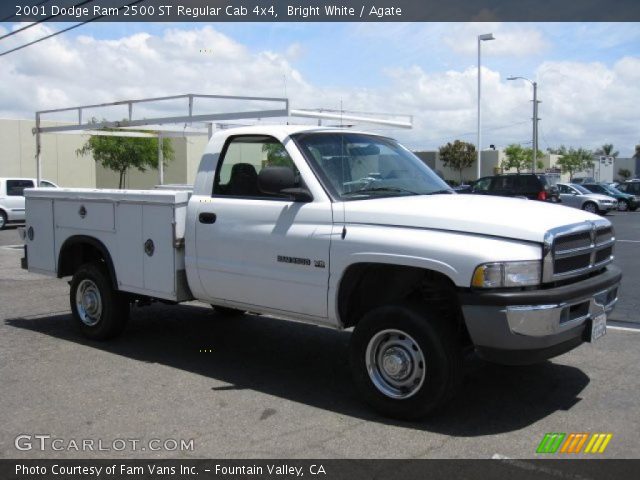 2001 Dodge Ram 2500 ST Regular Cab 4x4 in Bright White