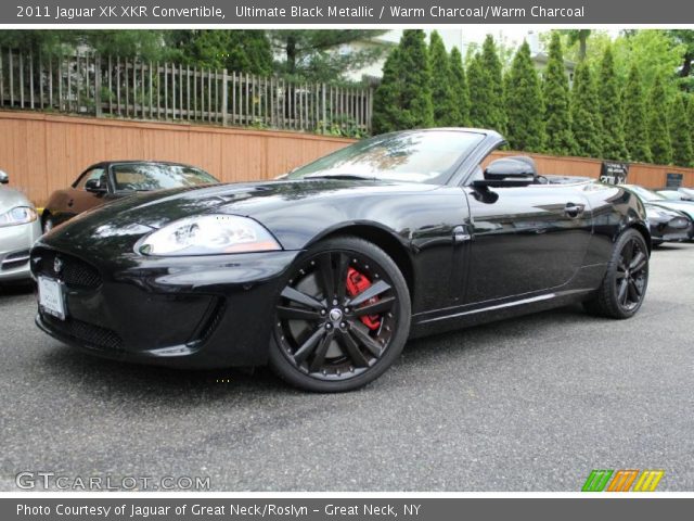 2011 Jaguar XK XKR Convertible in Ultimate Black Metallic