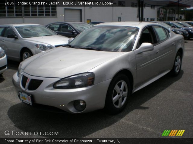 2006 Pontiac Grand Prix Sedan in Liquid Silver Metallic