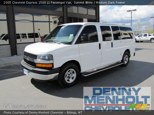 2005 Chevrolet Express 1500 LS Passenger Van in Summit White