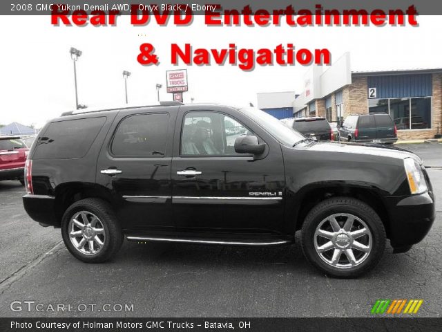 2008 GMC Yukon Denali AWD in Onyx Black