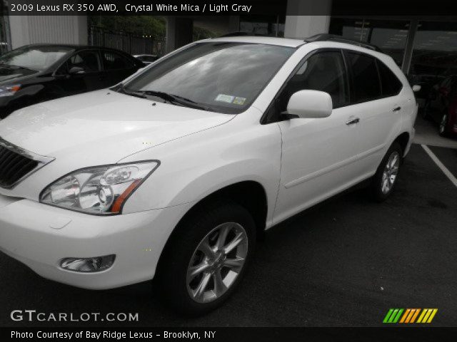 2009 Lexus RX 350 AWD in Crystal White Mica