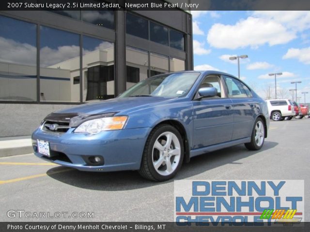 2007 Subaru Legacy 2.5i Limited Sedan in Newport Blue Pearl