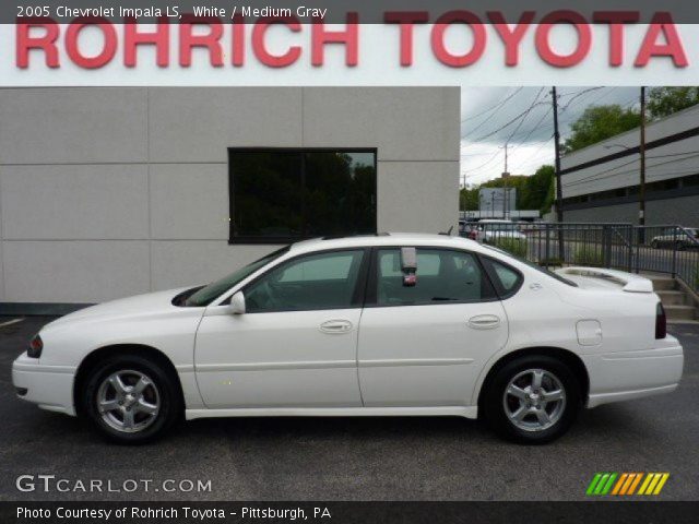 2005 Chevrolet Impala LS in White