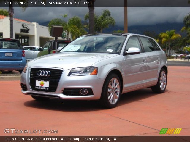 2011 Audi A3 2.0 TFSI in Ice Silver Metallic