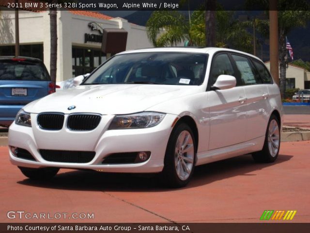 2011 BMW 3 Series 328i Sports Wagon in Alpine White