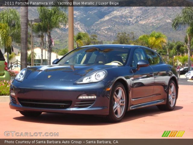 2011 Porsche Panamera V6 in Yachting Blue Metallic